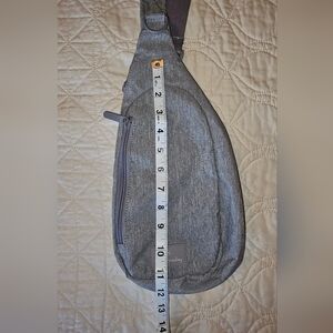 Vera Bradley Lighten Up Sling Backpack Heather Gray